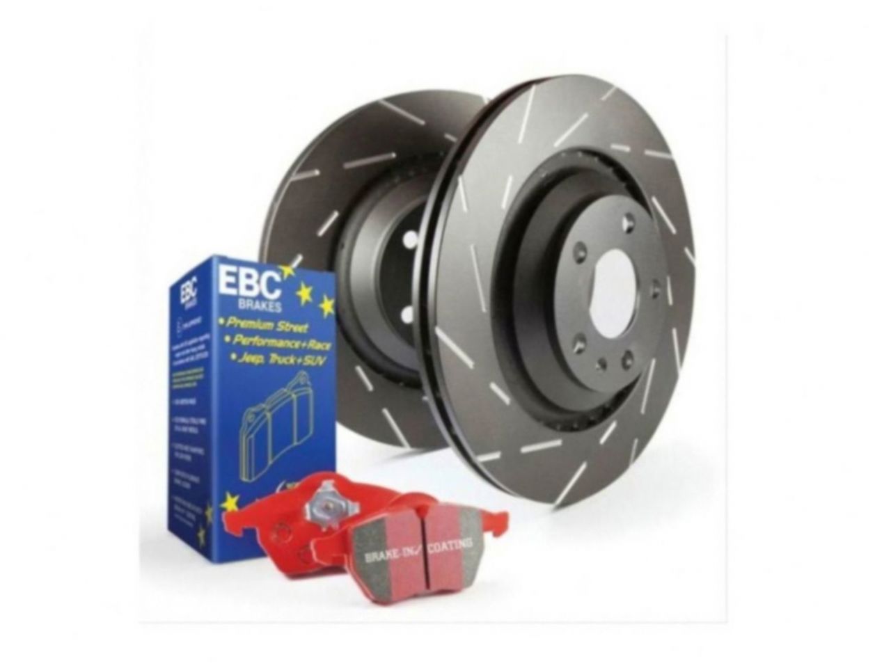 EBC Disc Brake Pad And Rotor Kit