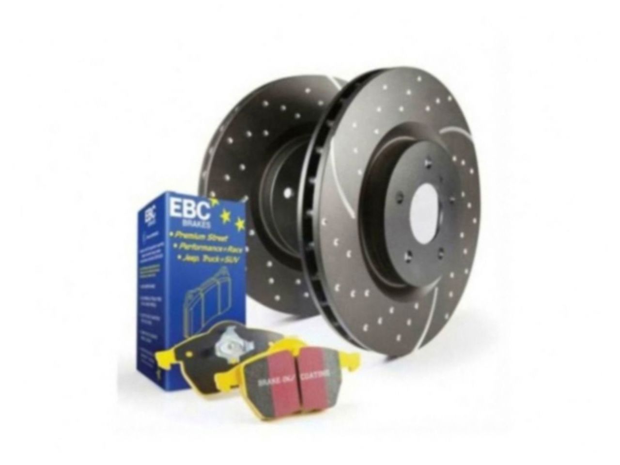 EBC Rotor and Pad Kits S5KF1589 Item Image