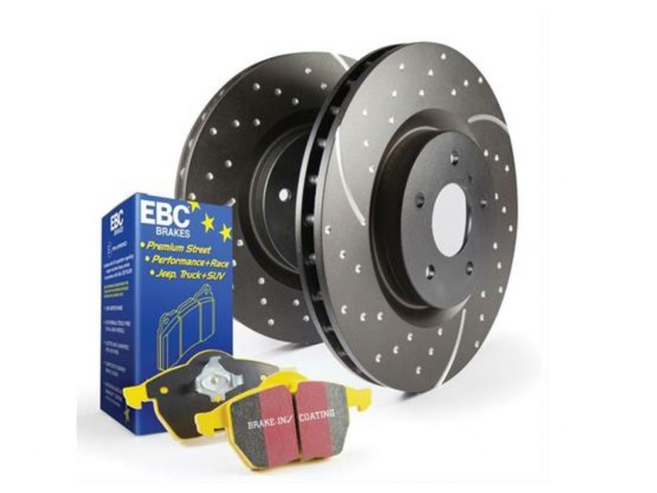 EBC Rotor and Pad Kits S5KF1665 Item Image