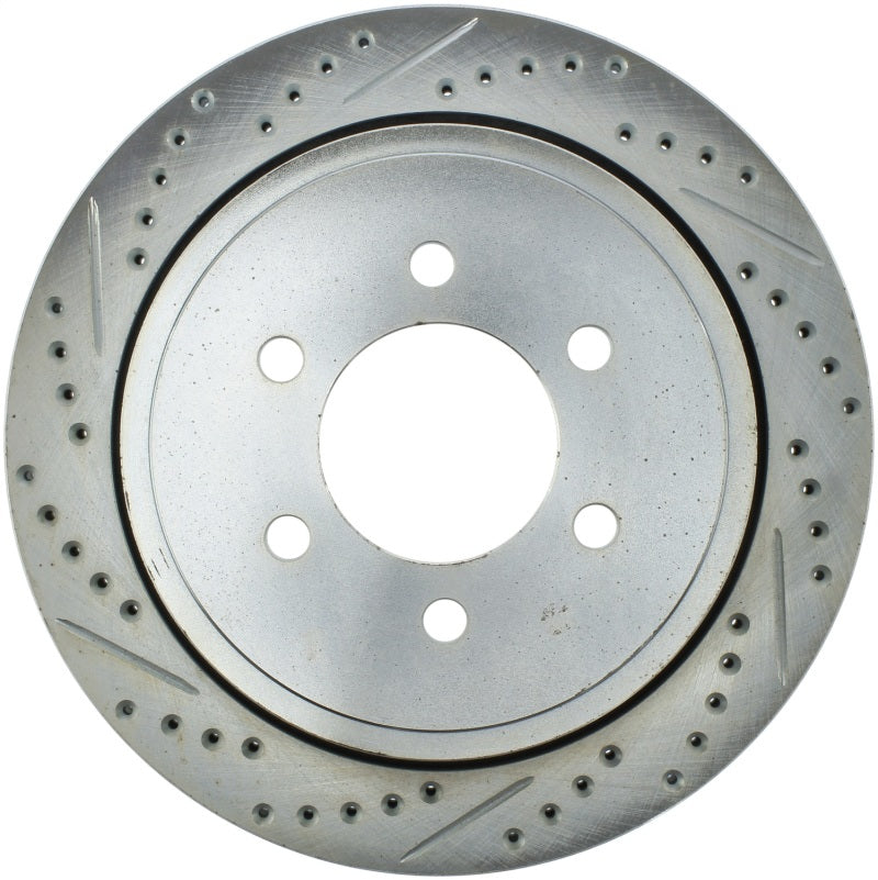 StopTech Select Sport Drilled & Slotted Rotor - Rear Right 227.65095L