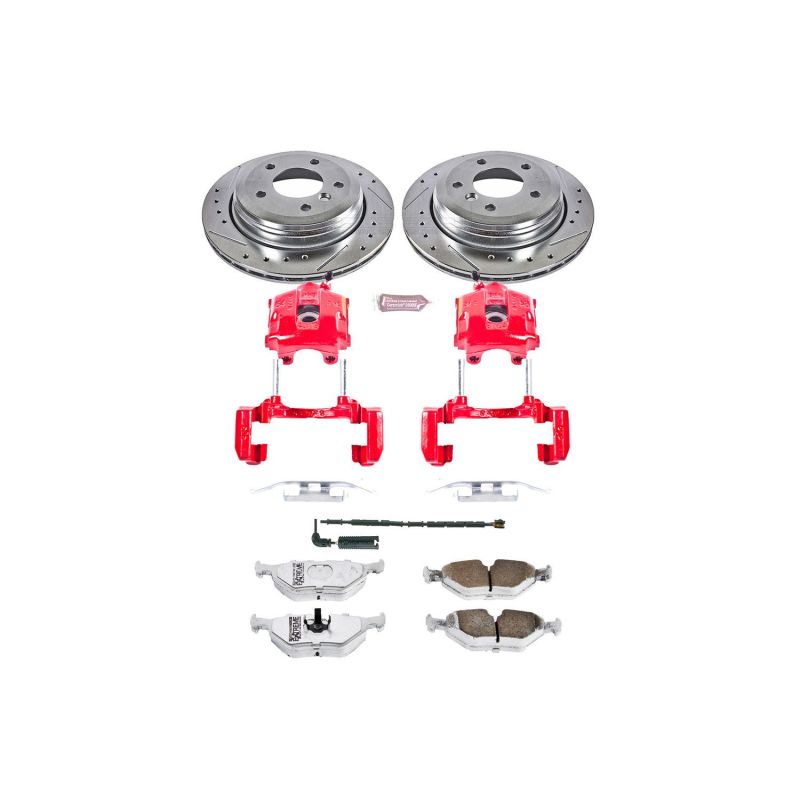 PowerStop PSB Z26 Street Kit w/Cals Brakes, Rotors & Pads Brake Kits - Performance D&S main image