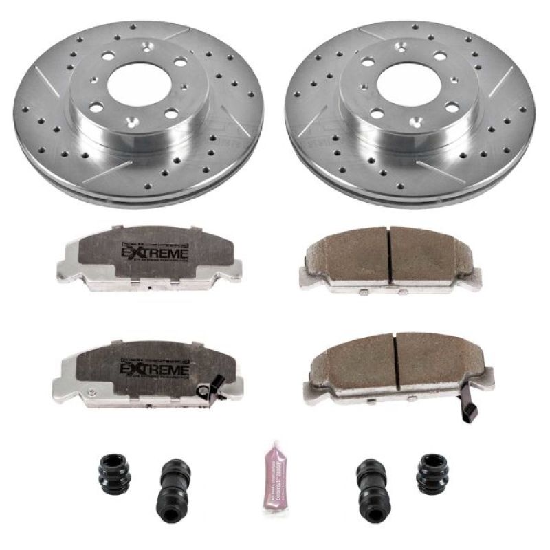 PowerStop PSB Z26 Street Warrior Kit Brakes, Rotors & Pads Brake Kits - Performance D&S main image