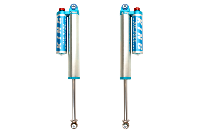 King Shocks 2011+ Chevrolet Silverado 2500/3500/HD Rear 2.5 Dia Piggyback Res Shock w/Adj (Pair) 25001-303A