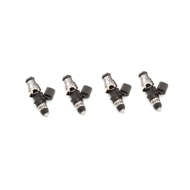 Injector Dynamics 1300cc Injectors-48mm Length-14mm Grey Top-8mm L O-Ring (For WRX SFC Rail) (4) 1300.48.14.11.4