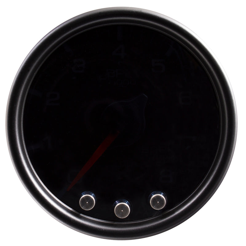 Autometer Spek-Pro Gauge Tach 2 1/16in 8K Rpm W/ Shift Light & Peak Mem Blk/Smoke/Blk P33452