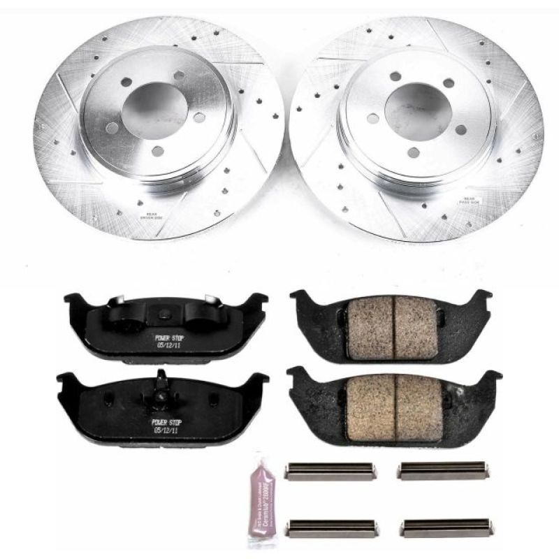 PowerStop PSB Z23 Evolution Kit Brakes, Rotors & Pads Brake Kits - Performance D&S main image