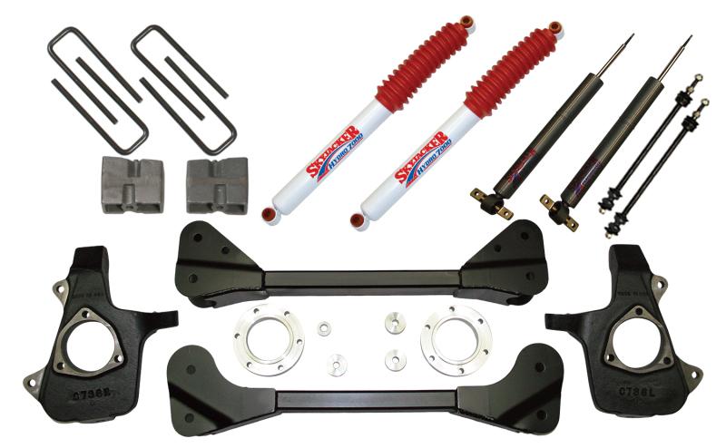 Skyjacker 2007-2013 Chevrolet Silverado 1500 4 Wheel Drive Suspension Lift Kit w/ Shock C7361PH Main Image