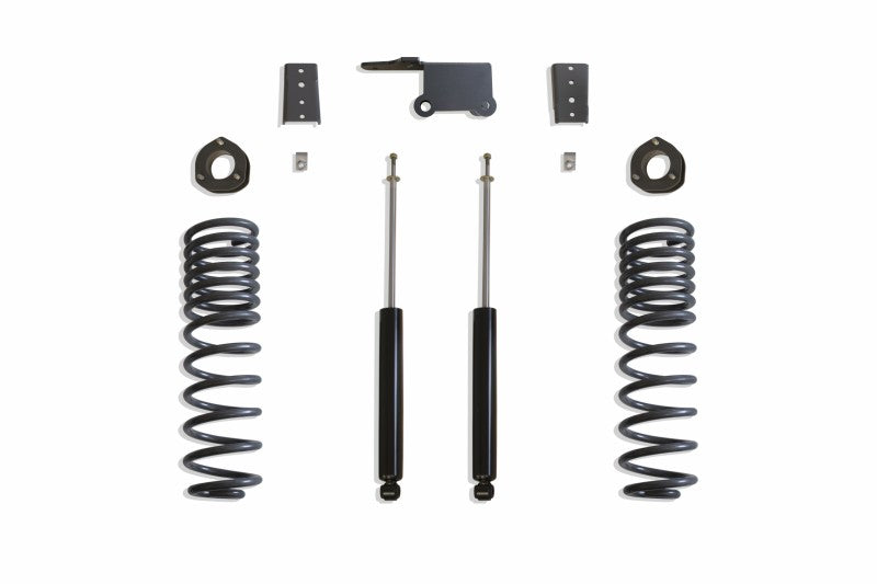 MaxTrac 2019+ RAM 1500 2WD 3in Rear Coil Spacers & Sway Bar Brackets w/Maxtrac Shocks 902740