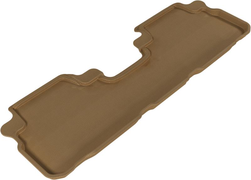 3D MAXpider 2008-2013 Toyota Highlander Kagu 2nd Row Floormats - Tan L1TY15021502 Main Image