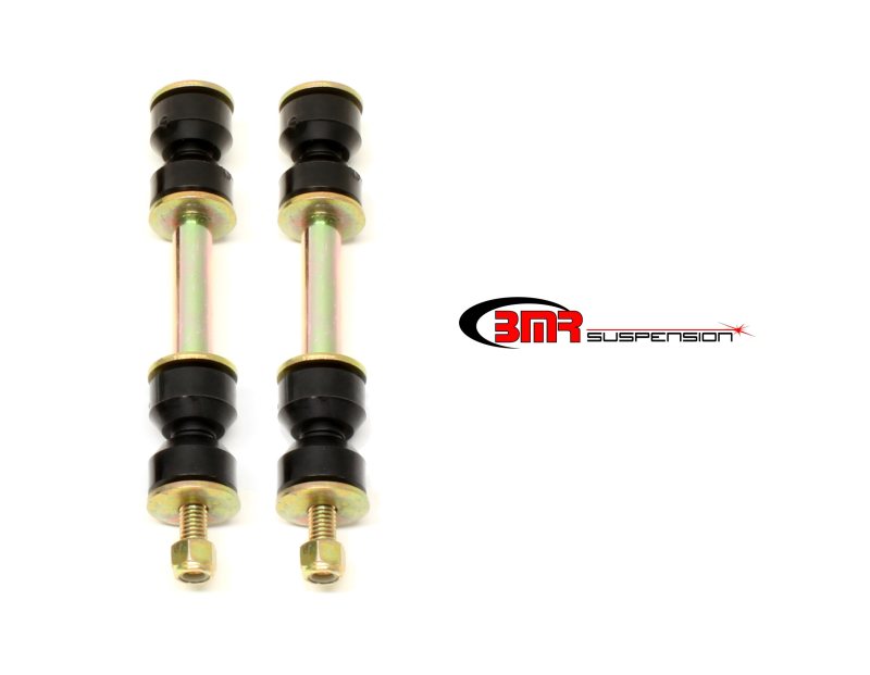 BMR 82-82 3rd Gen F-Body 2.375in Front Sway Bar End Link Kit - Black ELK002