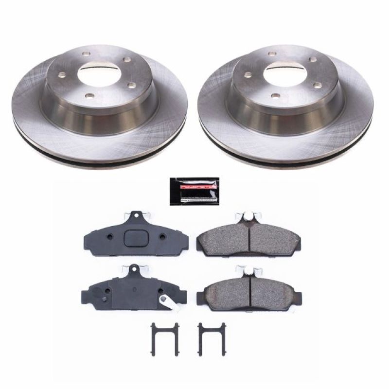 PowerStop PSB Autospecialty Kit Brakes, Rotors & Pads Brake Kits - OE main image