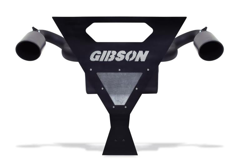 Gibson 16-17 Yamaha YXZ1000R Base 2.25in Dual Exhaust - Black Ceramic 98030 Main Image