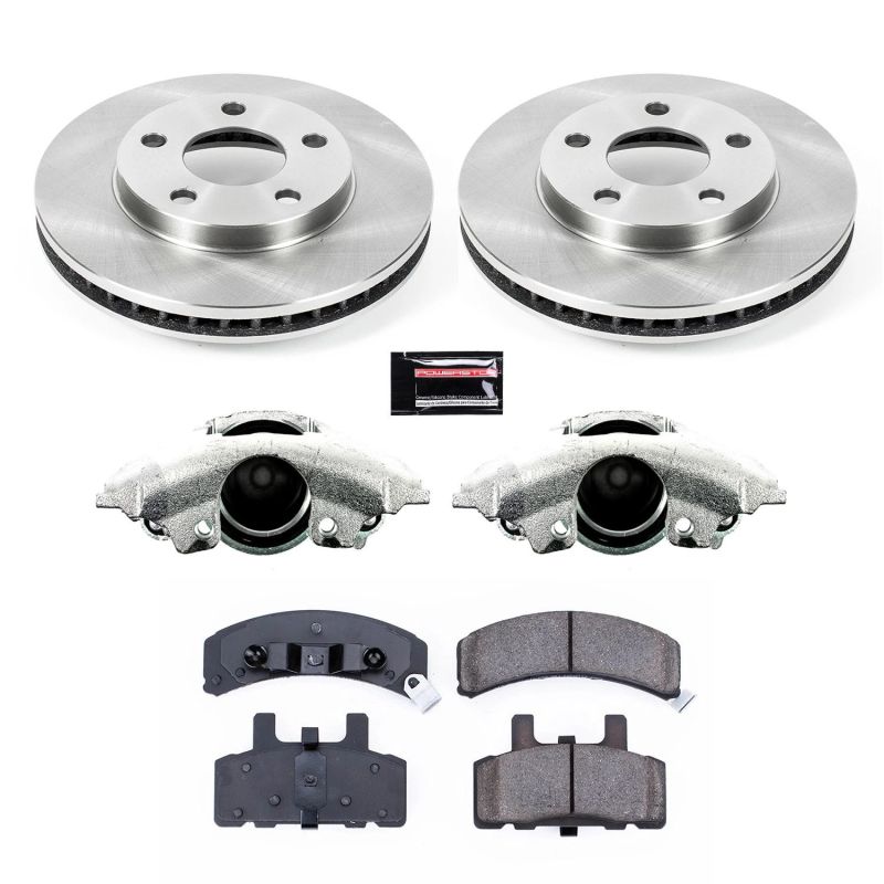 PowerStop PSB Autospecialty Kit w/Cals Brakes, Rotors & Pads Brake Kits - OE main image