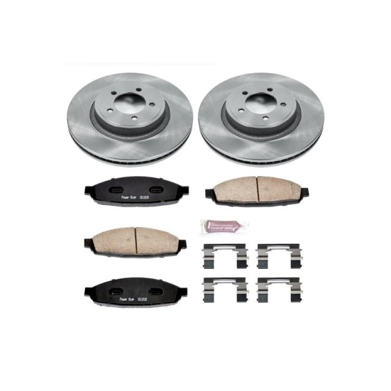 PowerStop PSB Autospecialty Kit Brakes, Rotors & Pads Brake Kits - OE main image