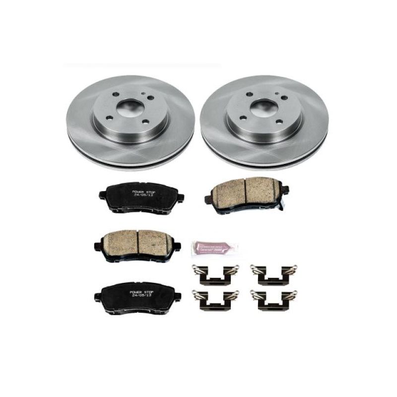 PowerStop PSB Autospecialty Kit Brakes, Rotors & Pads Brake Kits - OE main image