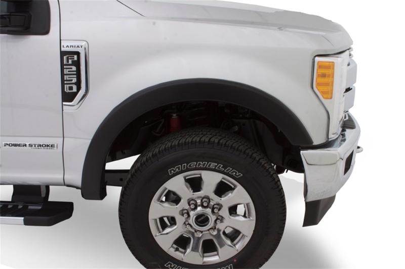 Bushwacker 17-18 Ford F-250 Super Duty OE Style Flares 2pc - Black 20107-02 Main Image