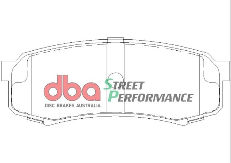 DBA 03-09 Toyota 4Runner SP500 Rear Brake Pads DB1200SP