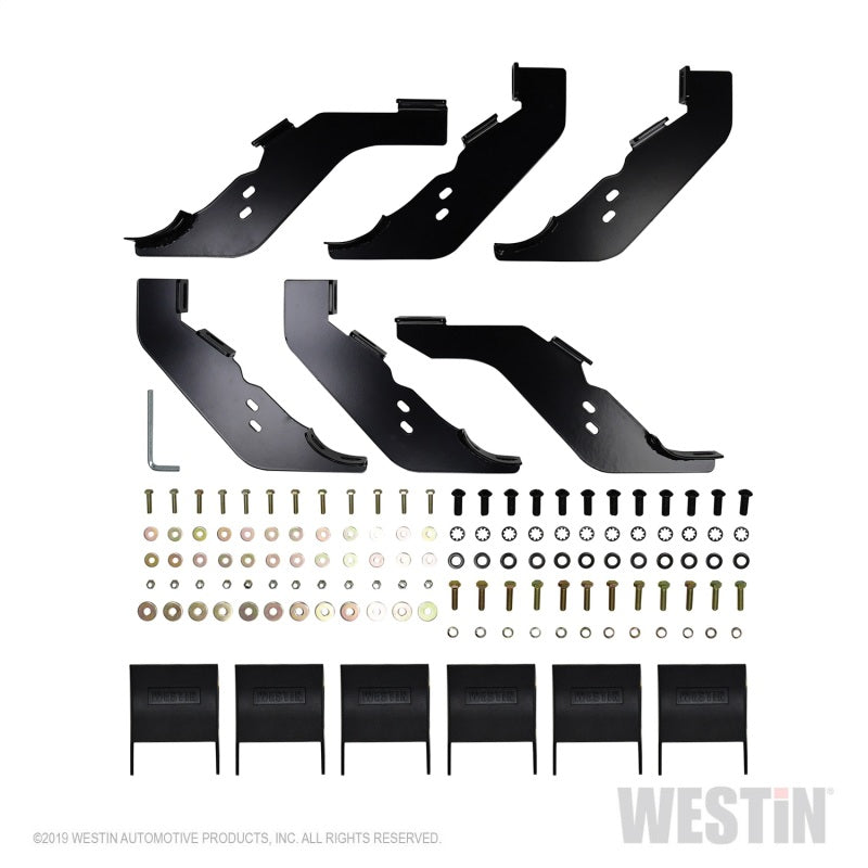 Westin 2019 Ford Ranger Supercrew PRO TRAXX 5 Oval Nerf Step Bars - Black 21-54155