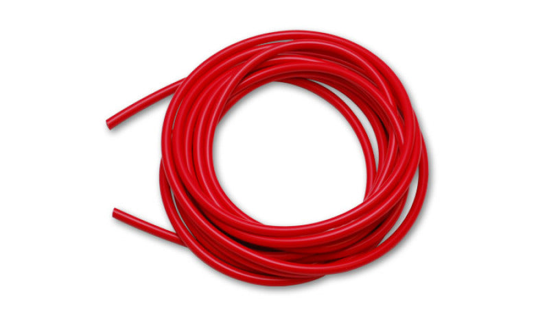 Vibrant 3/8" (10mm) I.D. x 10ft Silicone Vacuum Hose Bulk Pack - Red