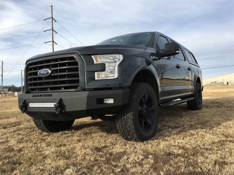 Iron Cross 04-08 Ford F-150 Low Profile Front Bumper - Matte Black 40-415-04-MB Main Image