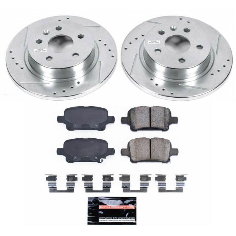 PowerStop PSB Z23 Evolution Kit Brakes, Rotors & Pads Brake Kits - Performance D&S main image