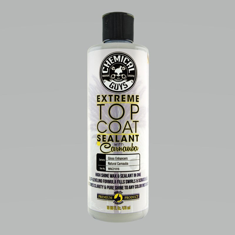 Chemical Guys Extreme Top Coat Carnauba Wax & Sealant In One - 16oz (P6) WAC21016