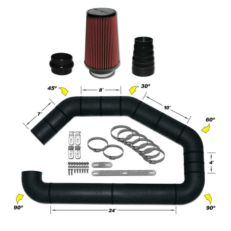 Airaid AIR U-Build-It Kit Air Intake Systems Cold Air Intakes main image