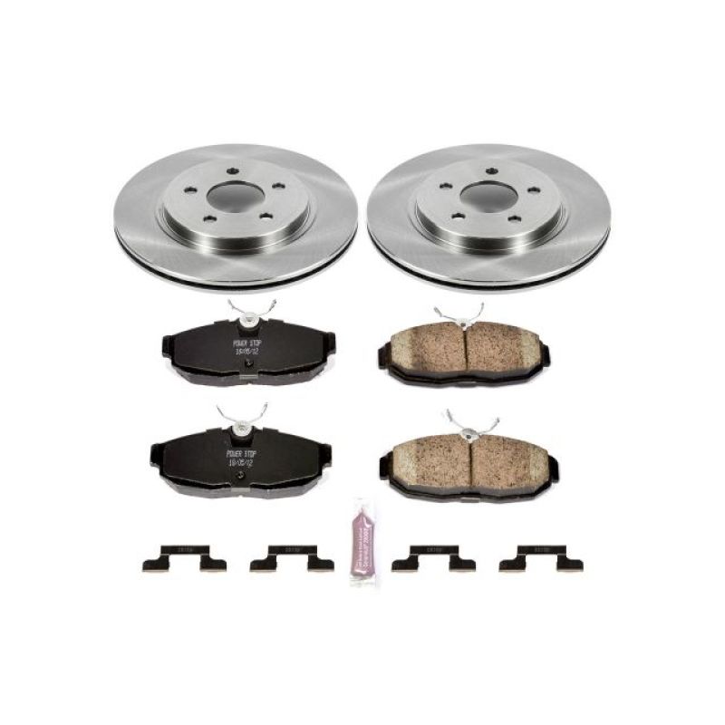 PowerStop PSB Autospecialty Kit Brakes, Rotors & Pads Brake Kits - OE main image