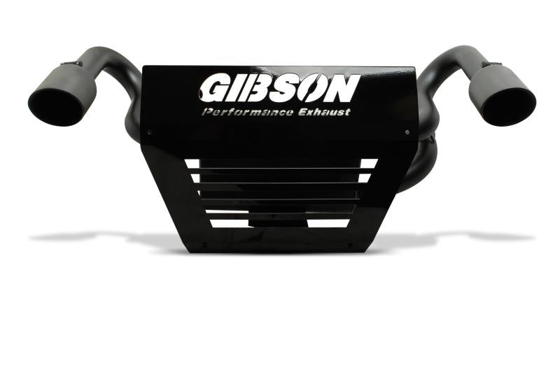 Gibson 15-17 Polaris RZR XP 1000 EPS Base 2.25in Dual Exhaust - Black Ceramic 98022 Main Image