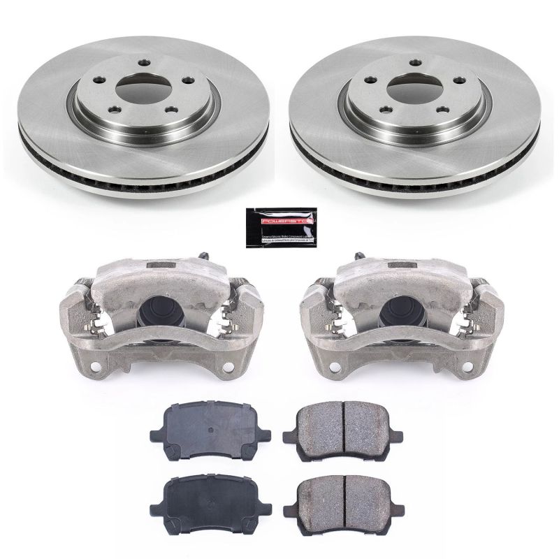 PowerStop PSB Autospecialty Kit w/Cals Brakes, Rotors & Pads Brake Kits - OE main image