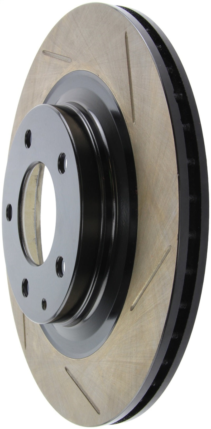 StopTech Sport Slotted Brake Rotor; Rear Left