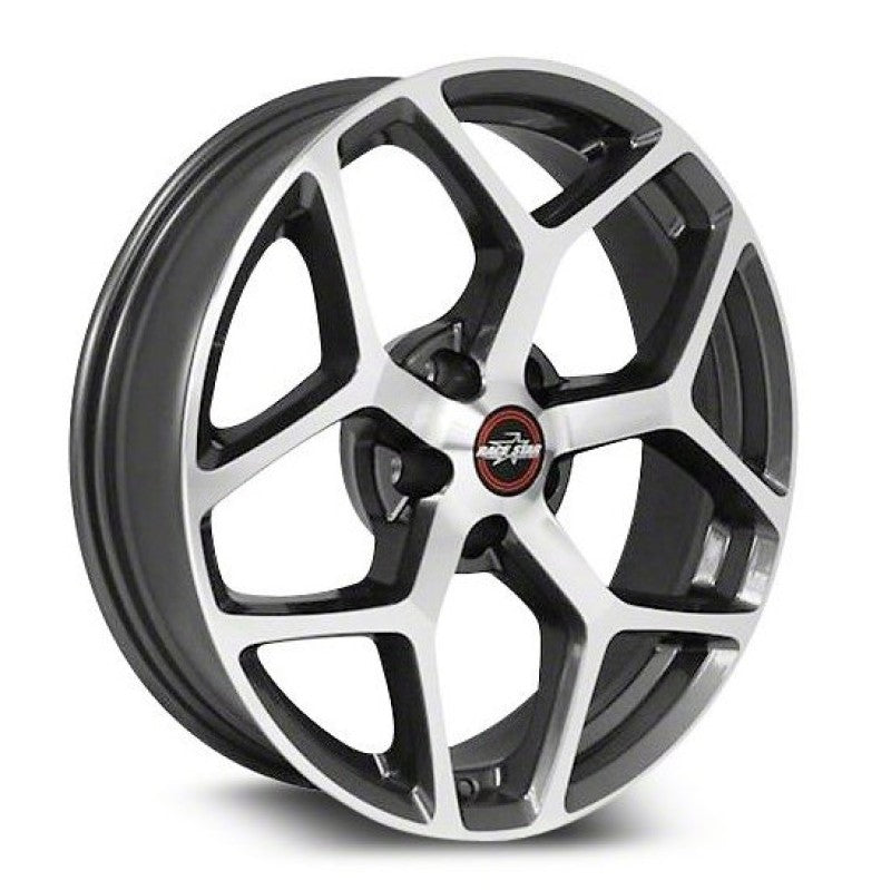 Race Star 95 Recluse 18x5 5x115bc 2bs Metallic Gray Machined Face Wheel 95-850445GP