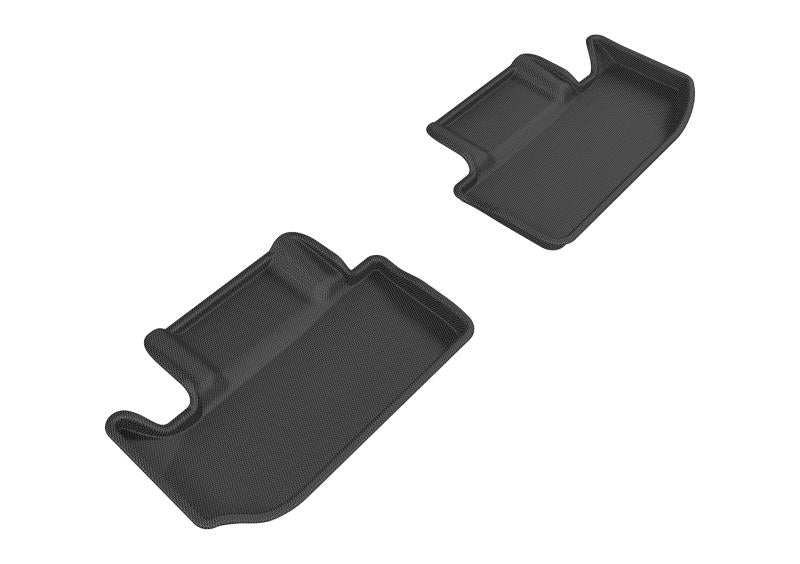 3D MAXpider 2011-2020 Dodge Challenger Kagu 2nd Row Floormats - Black L1DG02421509 Main Image