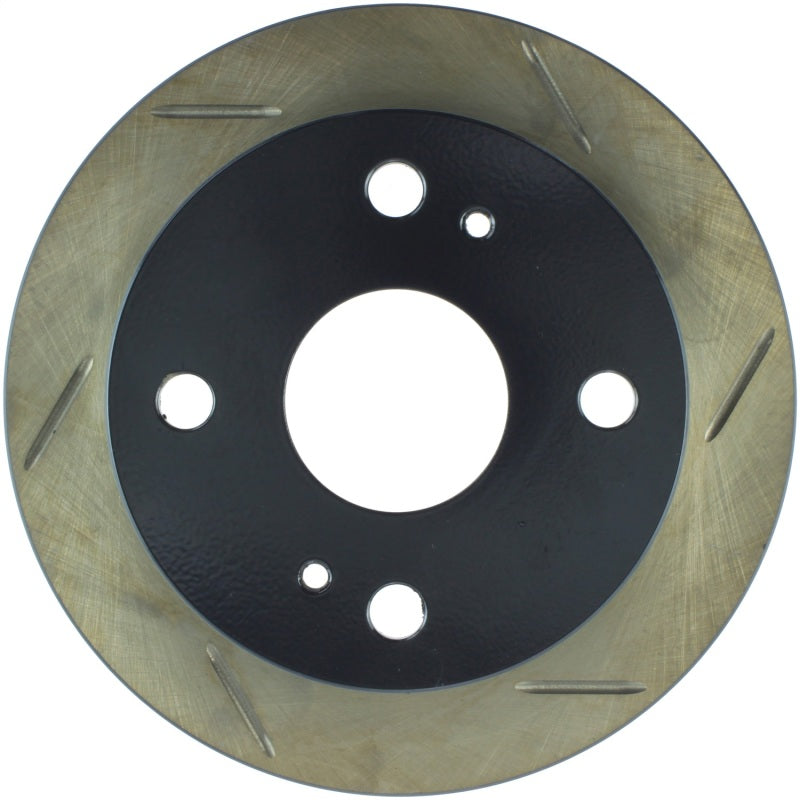 StopTech Sport Slotted Brake Rotor; Rear Left