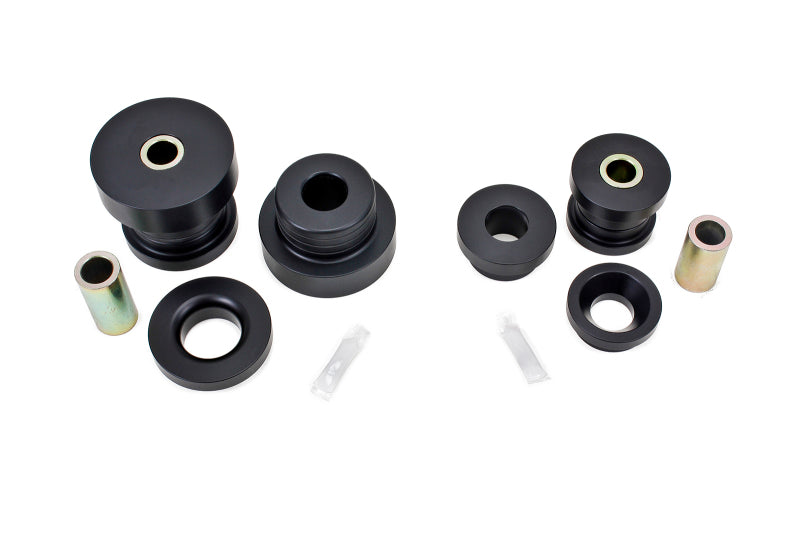 BMR 10-15 5th Gen Camaro Rear Cradle Full Race Version Bushing Kit (Delrin) - Black BK027