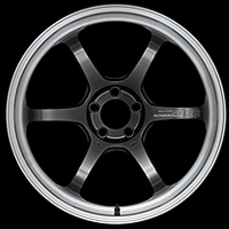 Advan R6 20x10 +45mm 5-114.3 Machining & Racing Hyper Black Wheel YA60K45EHB