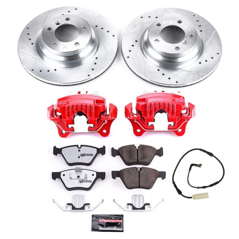 PowerStop PSB Z26 Street Kit w/Cals Brakes, Rotors & Pads Brake Kits - Performance D&S main image