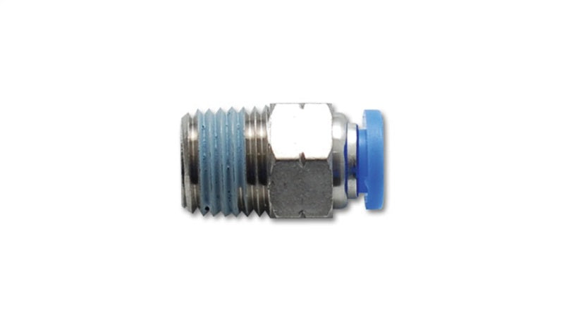 Vibrant Male Straight Pneumatic Vacuum Fitting 1/4in NPT Thread for use with 3