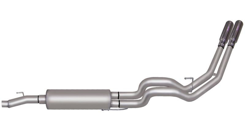 Gibson 04-08 Ford F-150 STX 4.6L 2.5in Cat-Back Dual Sport Exhaust - Stainless 69204 Main Image