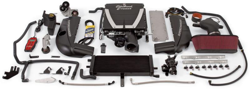 Edelbrock Supercharger Stage 1 - Street Kit 2005-2007 GM Corvette LS2 w/ Tuner 1593 Main Image
