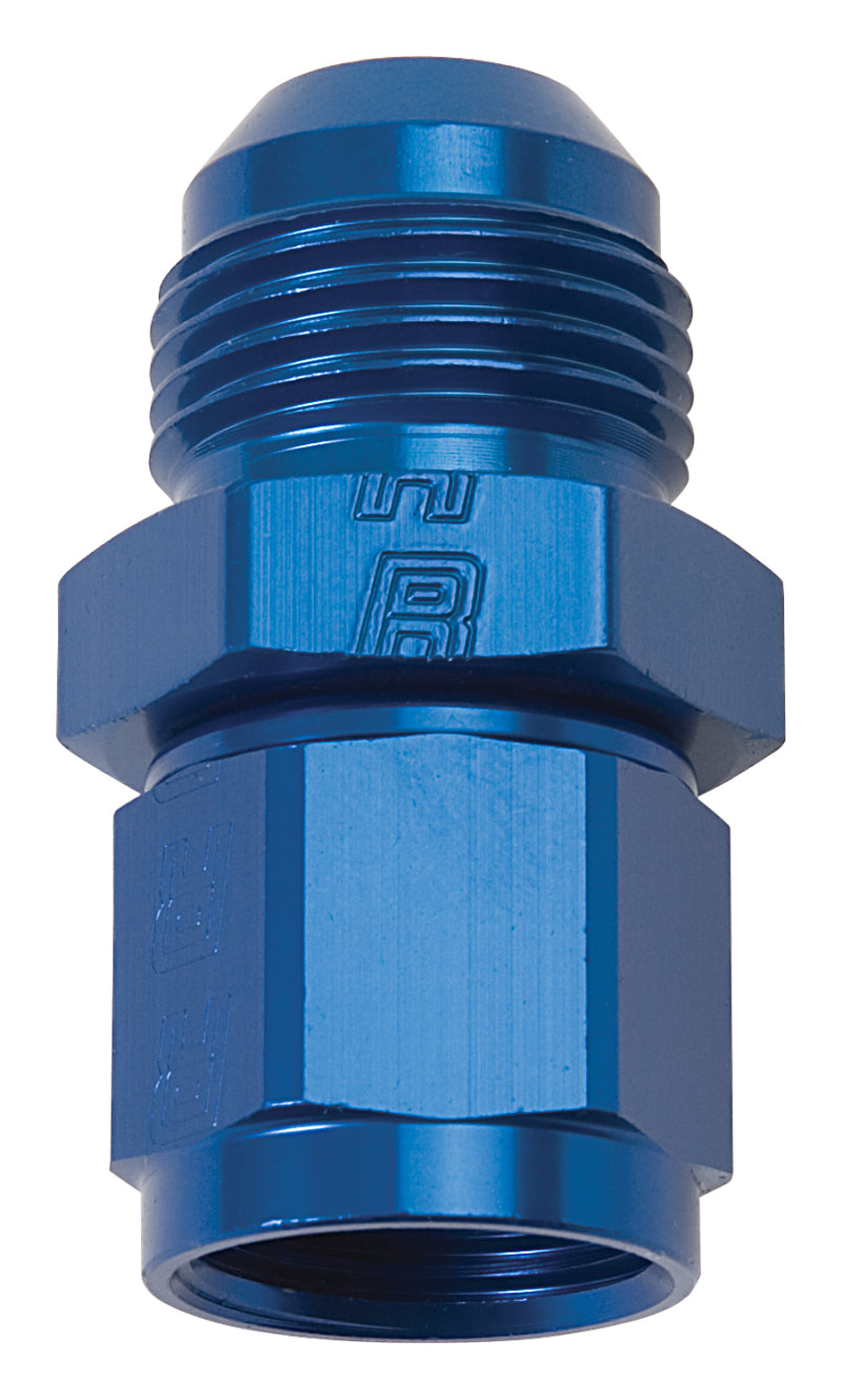 Russell Fitting Flare Expander #8 AN Female To #10AN Male Blue Anodized Finish