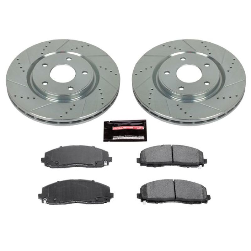 PowerStop PSB Z23 Evolution Kit Brakes, Rotors & Pads Brake Kits - Performance D&S main image