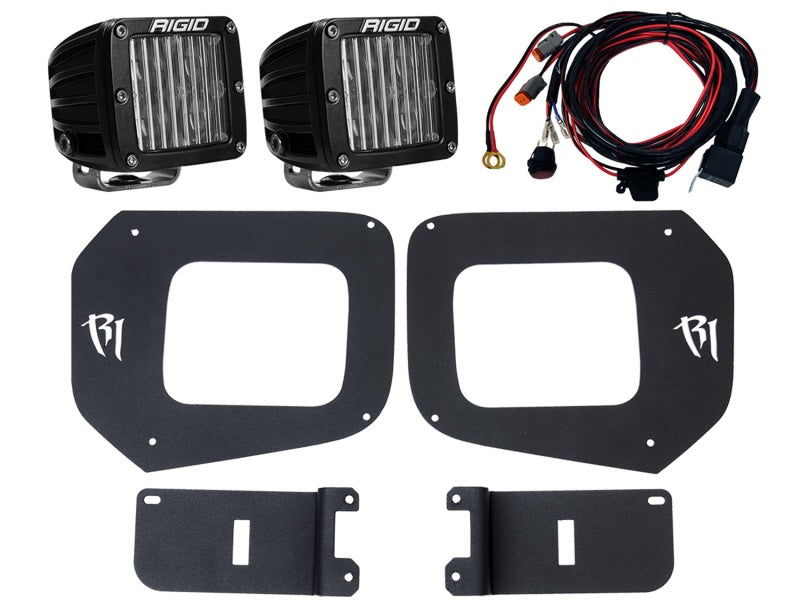 Rigid Industries RIG Fog Mount - Dually/D2 Lights Light Mounts main image