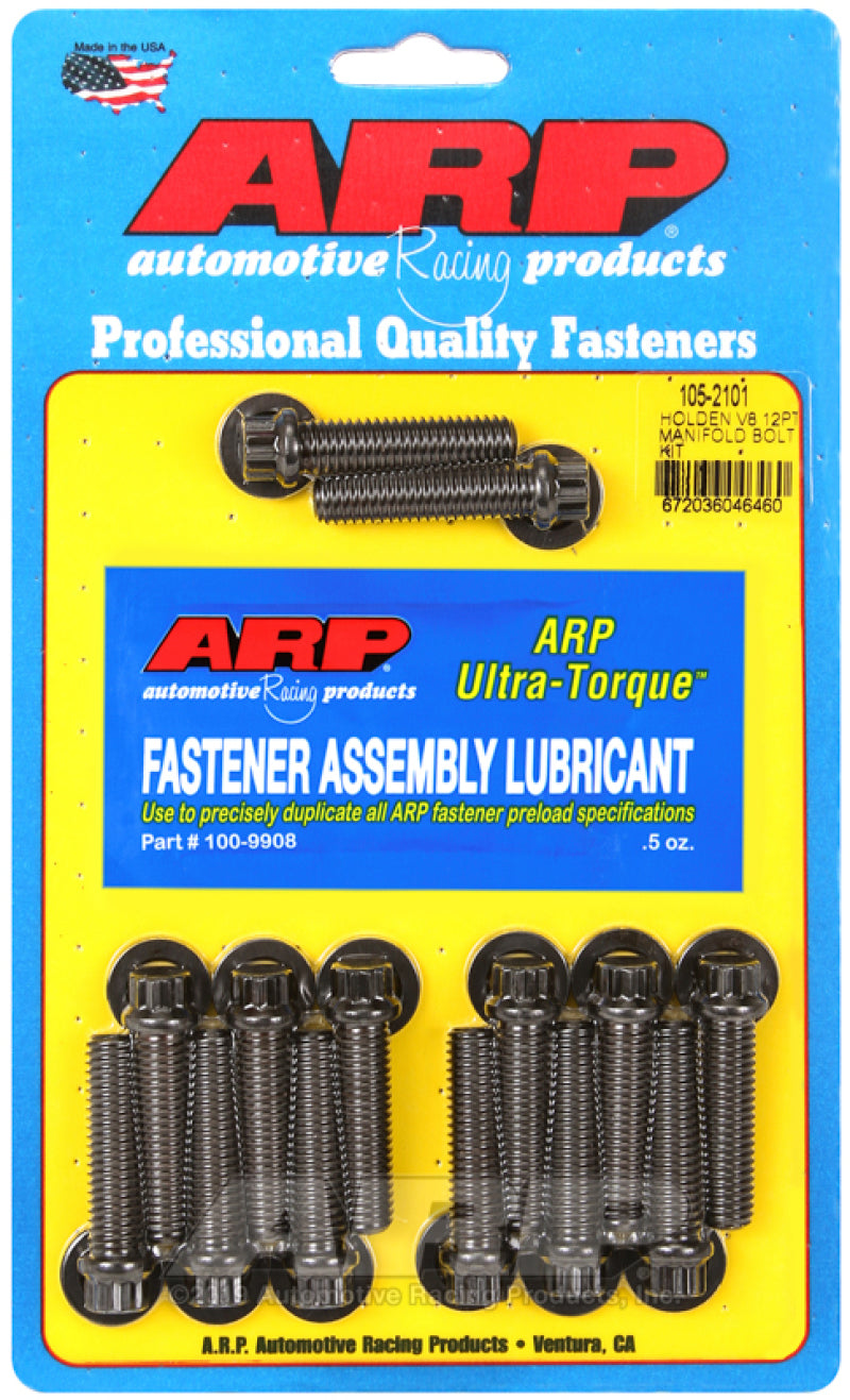 ARP Holden V8 12pt Manifold Bolt Kit 105-2101