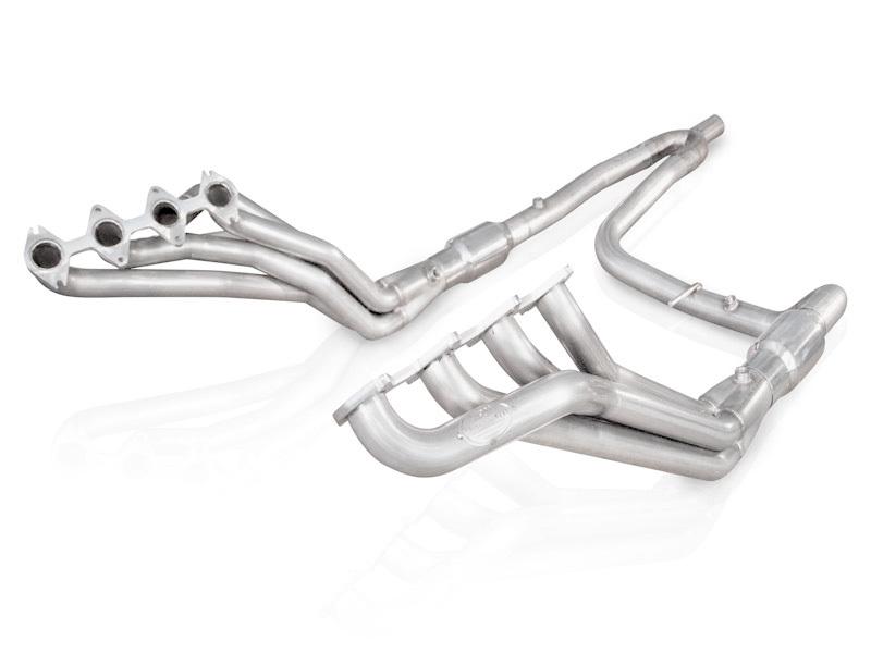 Stainless Works 2004-08 F150 5.4L Headers 1-3/4in Primaries 2-1/2in High-Flow Cats Y-Pipe 08F150HCATY Main Image