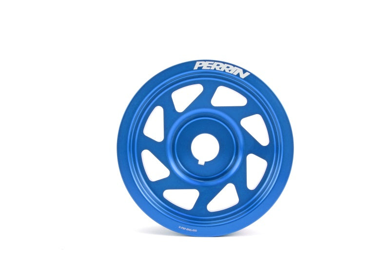 Perrin 93-11 Subaru Impreza / 02-14 WRX / 04-21 STI EJ Crank Pulley - Blue PSP-ENG-100BL