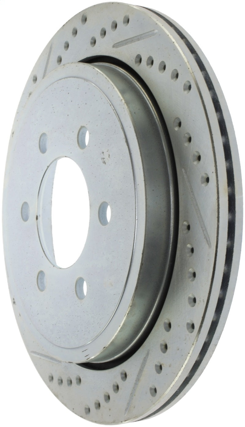 StopTech Select Sport Drilled & Slotted Rotor - Rear Right 227.65095L