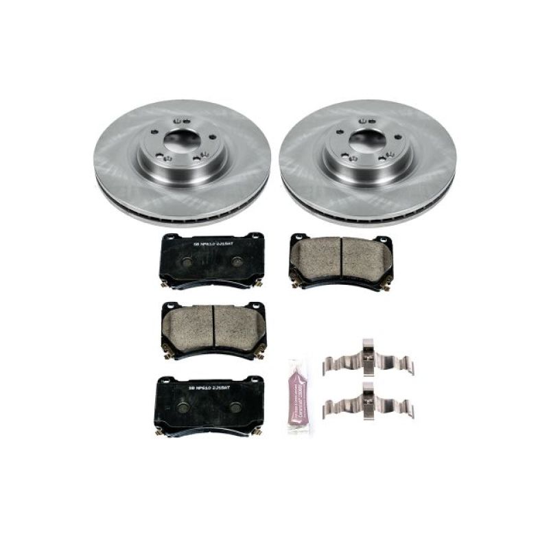 PowerStop PSB Autospecialty Kit Brakes, Rotors & Pads Brake Kits - OE main image