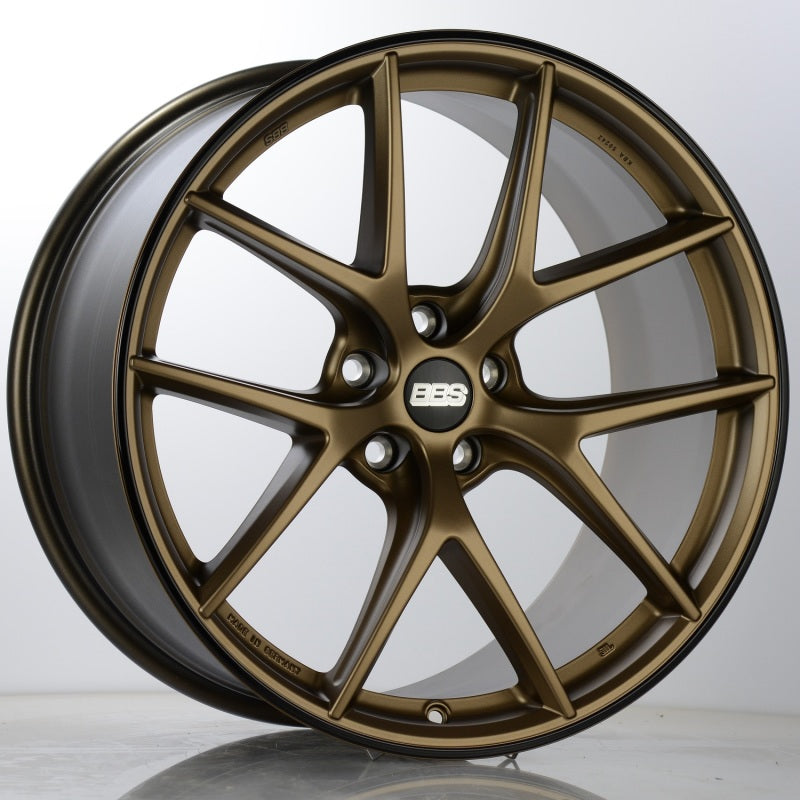 BBS CI-R 20x11.5 5x120 ET52 Bronze Rim Protector Wheel -82mm PFS/Clip Required CI0801MBZ