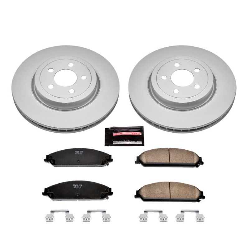 PowerStop PSB Z17 Evolution Coated Kit Brakes, Rotors & Pads Brake Kits - Performance Blank main image